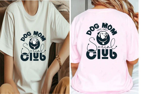 Dog Mom Social Club SVG