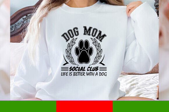Dog Mom Social Club SVG PNG
