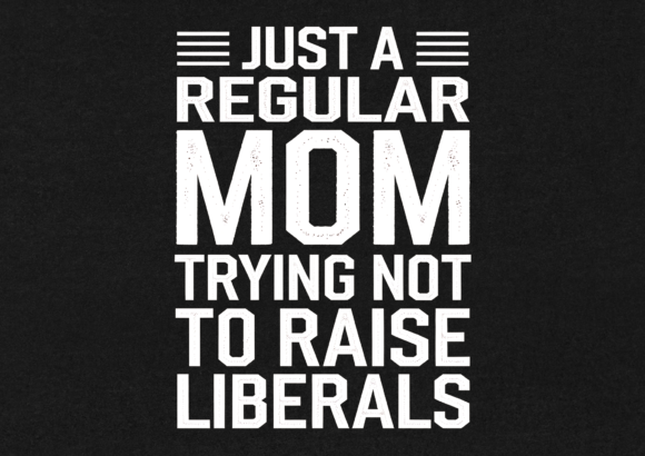 Just a Regular Mom T-Shirt Design