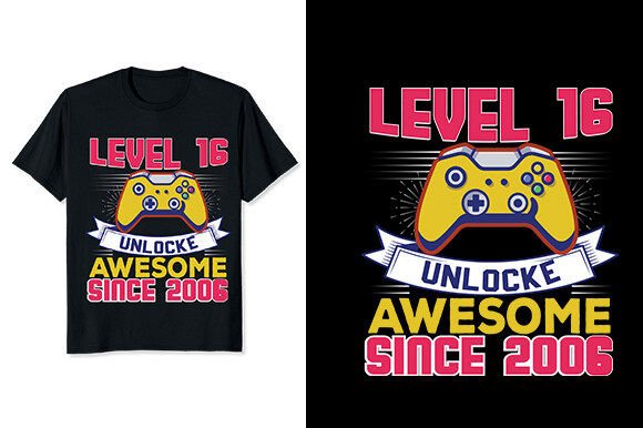 Level 16 Unlocked Awesome Since 2006 SVG